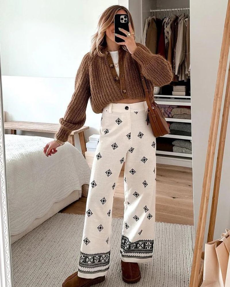 NAZIRA – Flowy Wide Leg Summer Pants | Light, Airy & Elegant