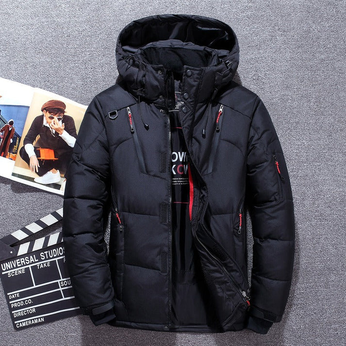 Men's Insulated Winter Parka - Waterproof, Windproof Jacket for Extreme Cold Weather