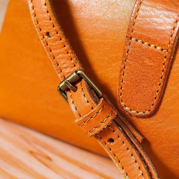 Alma Compact Doctor Bag in Italian Leather