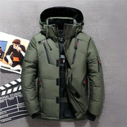 Men's Insulated Winter Parka - Waterproof, Windproof Jacket for Extreme Cold Weather