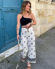 NAZIRA – Flowy Wide Leg Summer Pants | Light, Airy & Elegant