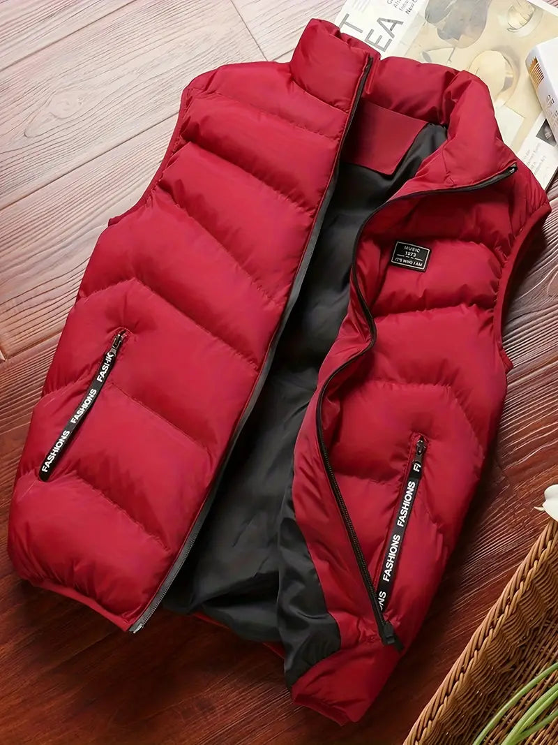 Men's lightweight padded vest