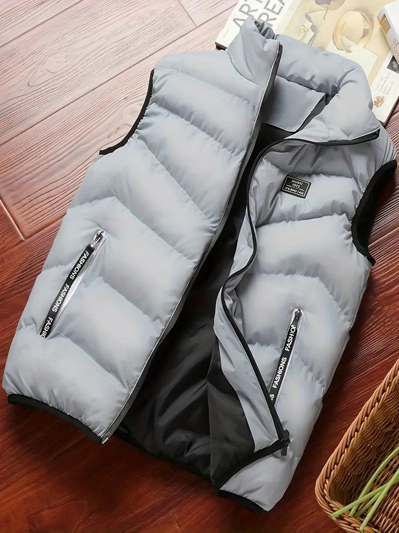 Men's lightweight padded vest