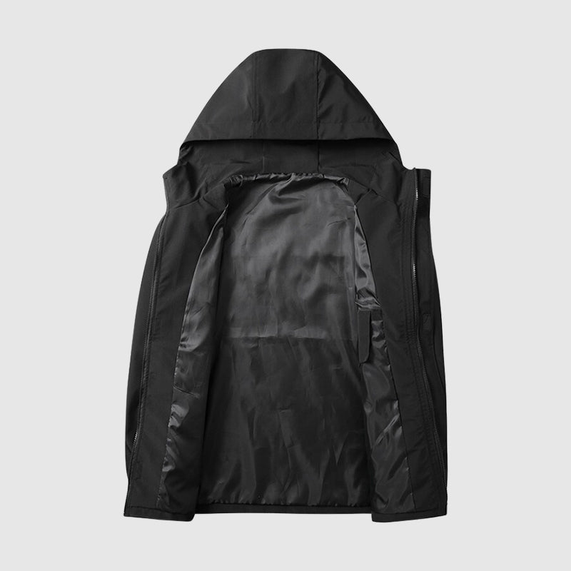 Men's spring plus size fashion hooded jacket