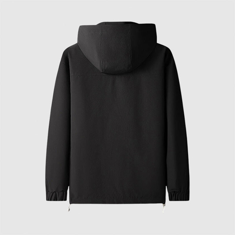 Men's spring plus size fashion hooded jacket