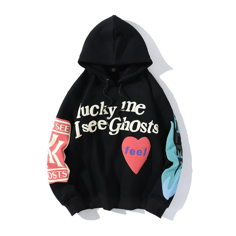 Lucky Me - couple style cozy pullover hoodie