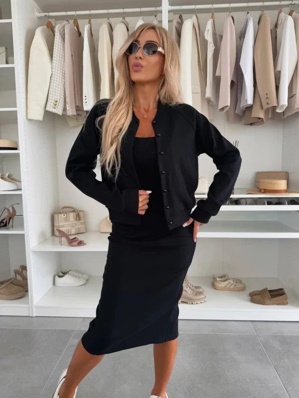 Isla | Coastal Cool Midi & Vest Set