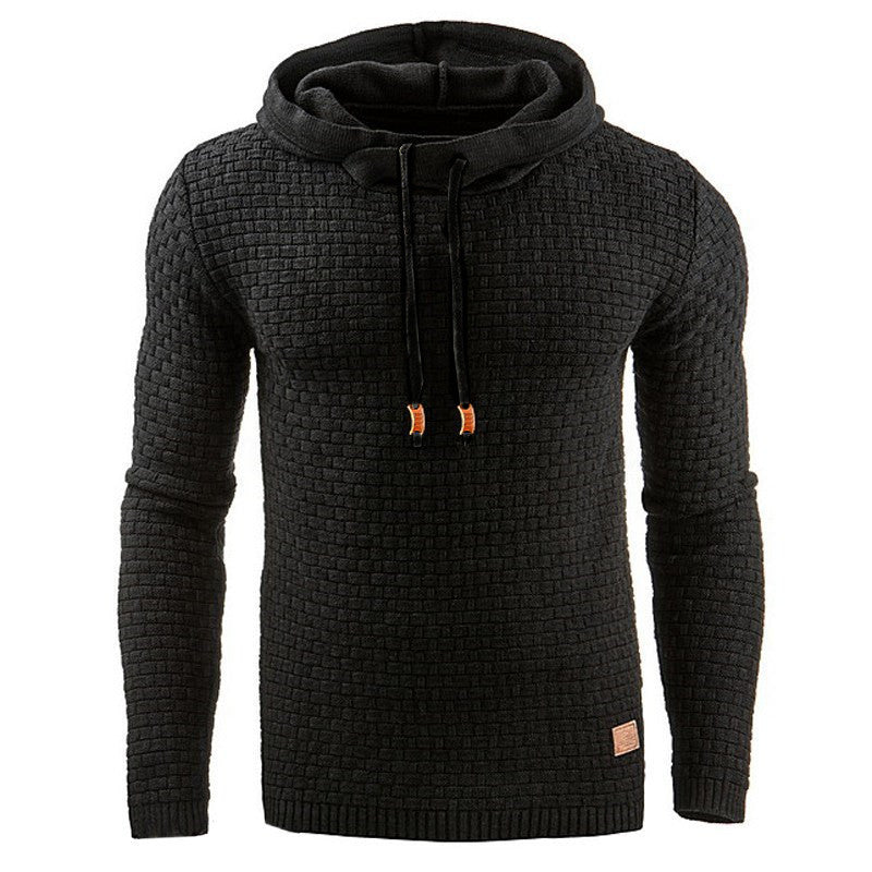 Hugo - Men's Textured Hooded Sweatshirt for Everyday Comfort
