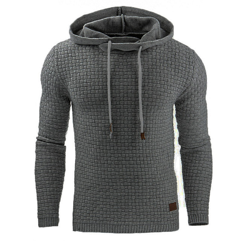 Hugo - Men's Textured Hooded Sweatshirt for Everyday Comfort