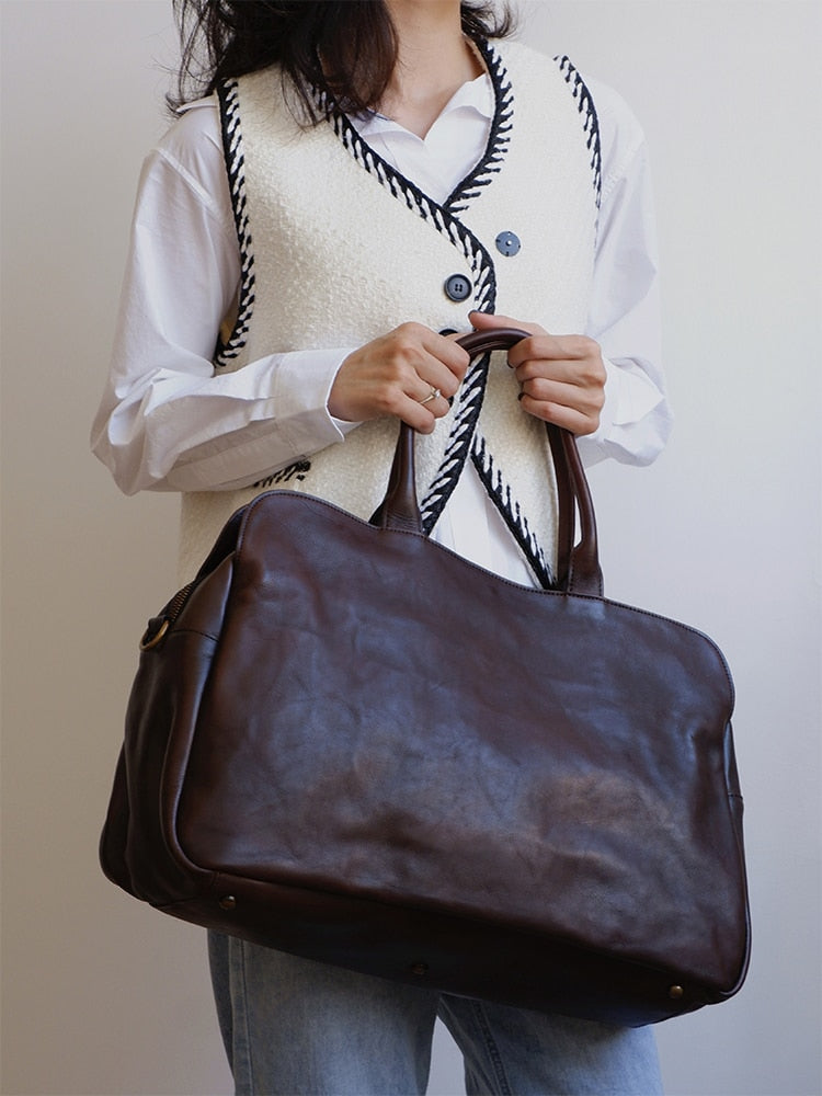 Voyager Multi-Purpose Leather Travel Bag