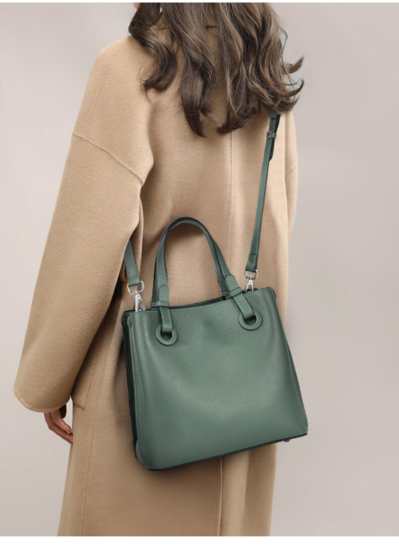 Timeless Vogue Genuine Leather Shoulder Bag for Women