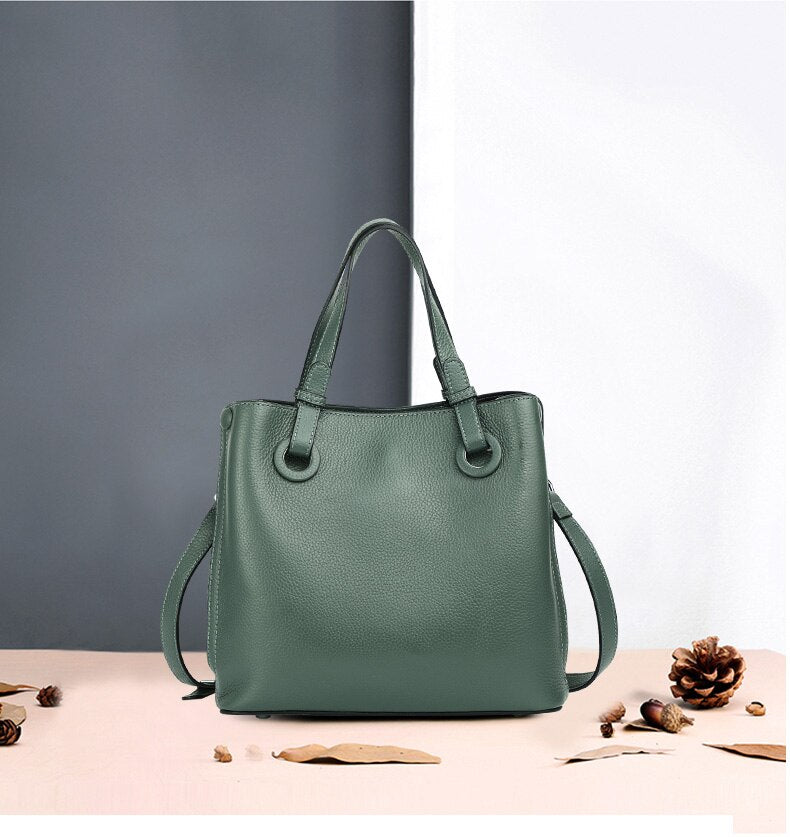 Timeless Vogue Genuine Leather Shoulder Bag for Women