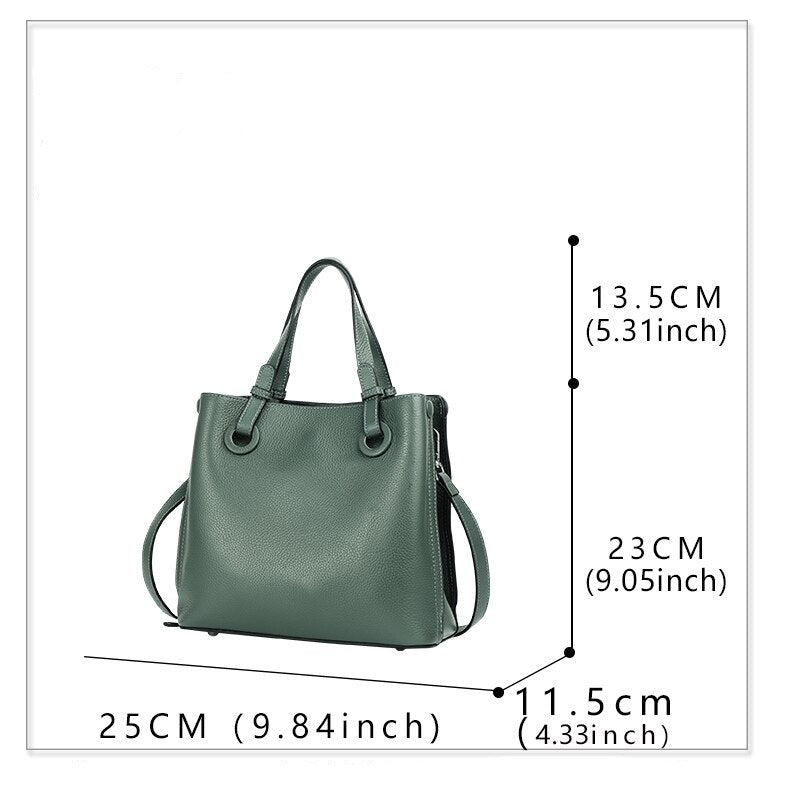 Timeless Vogue Genuine Leather Shoulder Bag for Women