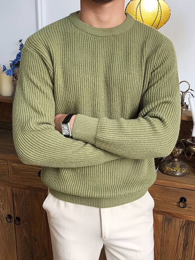 Men's crew neck sweater