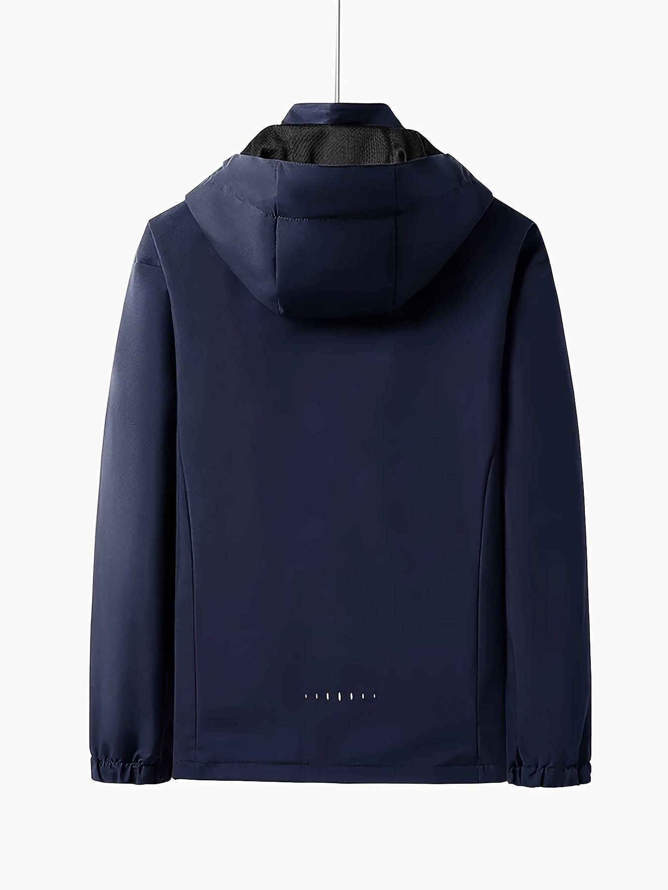 Lightweight windproof jacket with detachable hood men