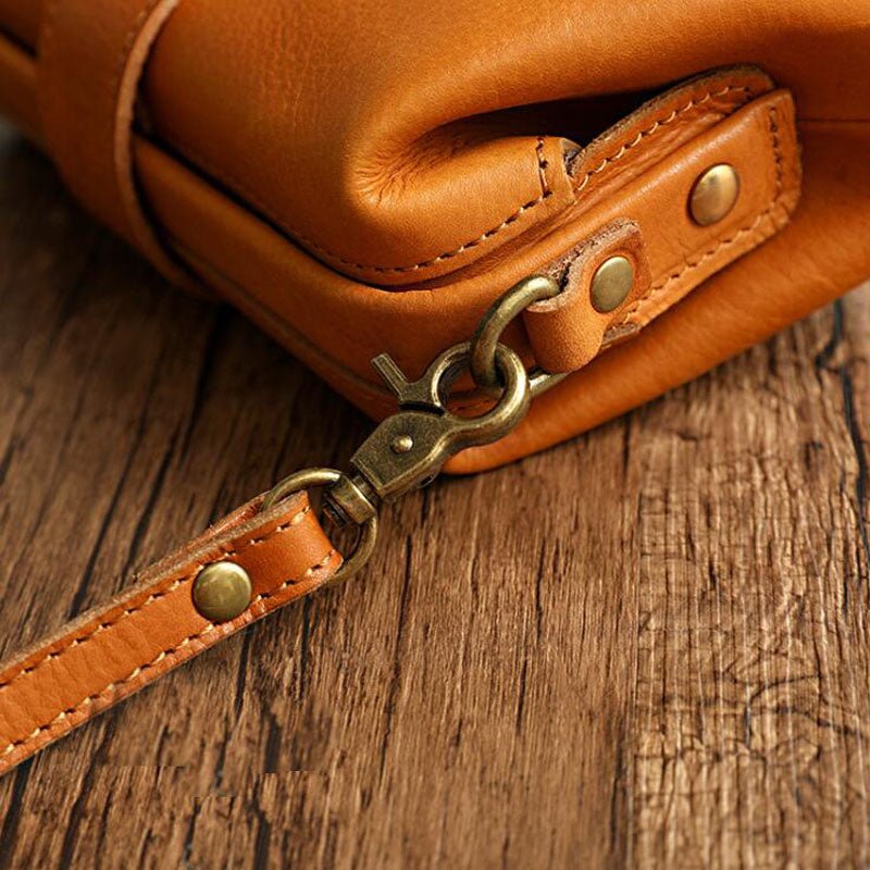 Alma Compact Doctor Bag in Italian Leather