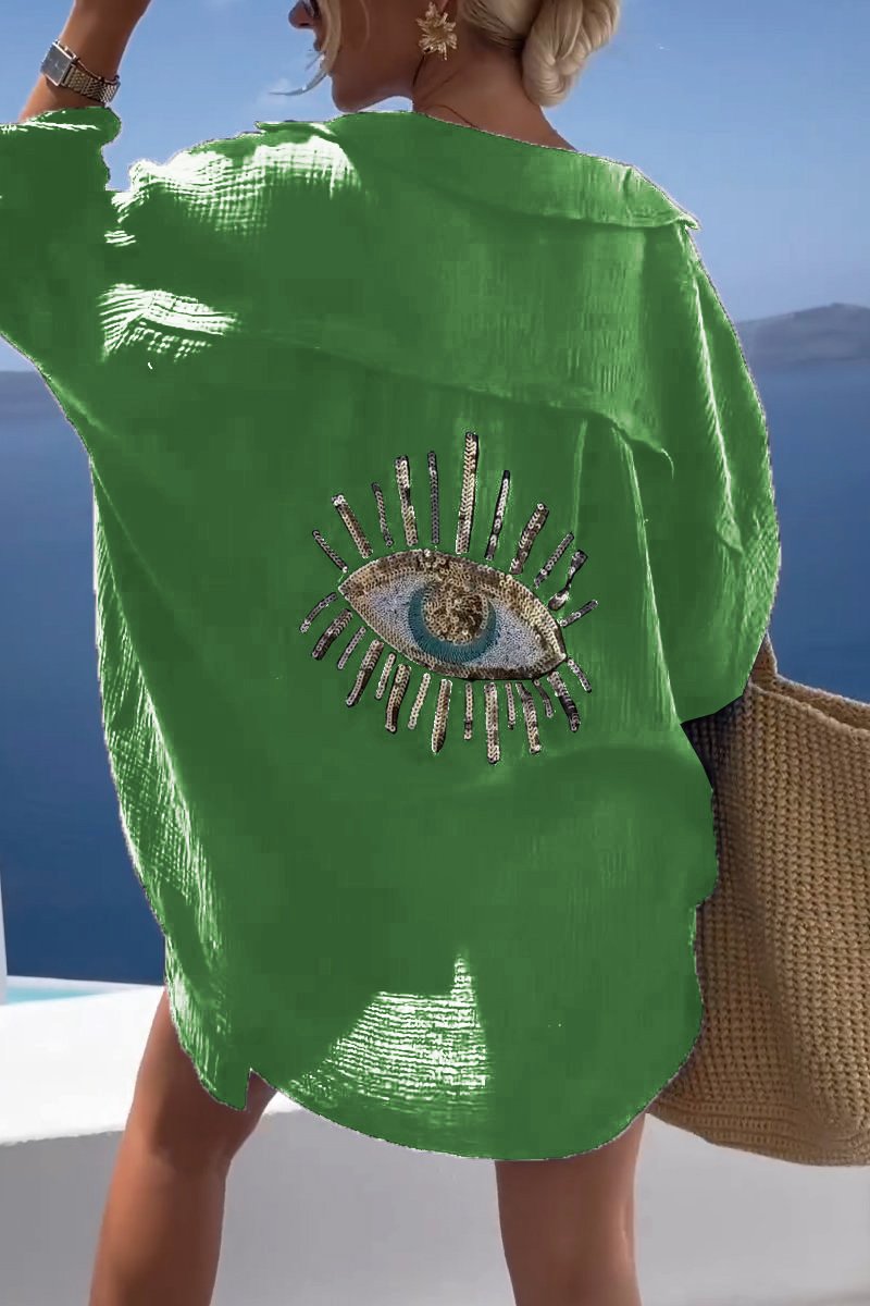 Horus Oversize Cotton Shirt