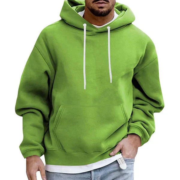 Men's relaxed fit hoodie for casual comfort